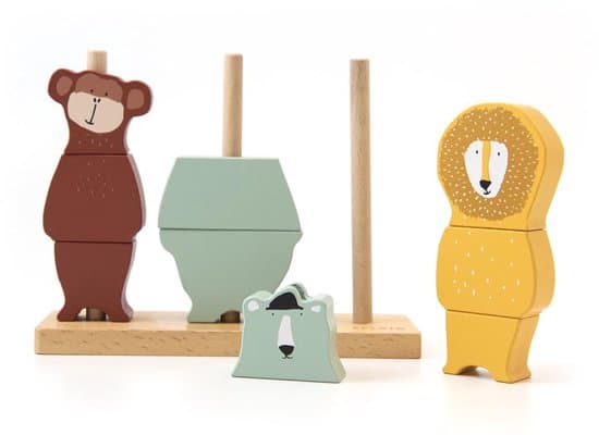 Trixie houten stapelblokken — cadeauproduct uit categorie Baby & peuter
