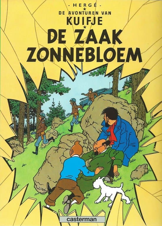 Kuifje — De zaak Zonnebloem — cadeauproduct uit categorie Boeken & strips
